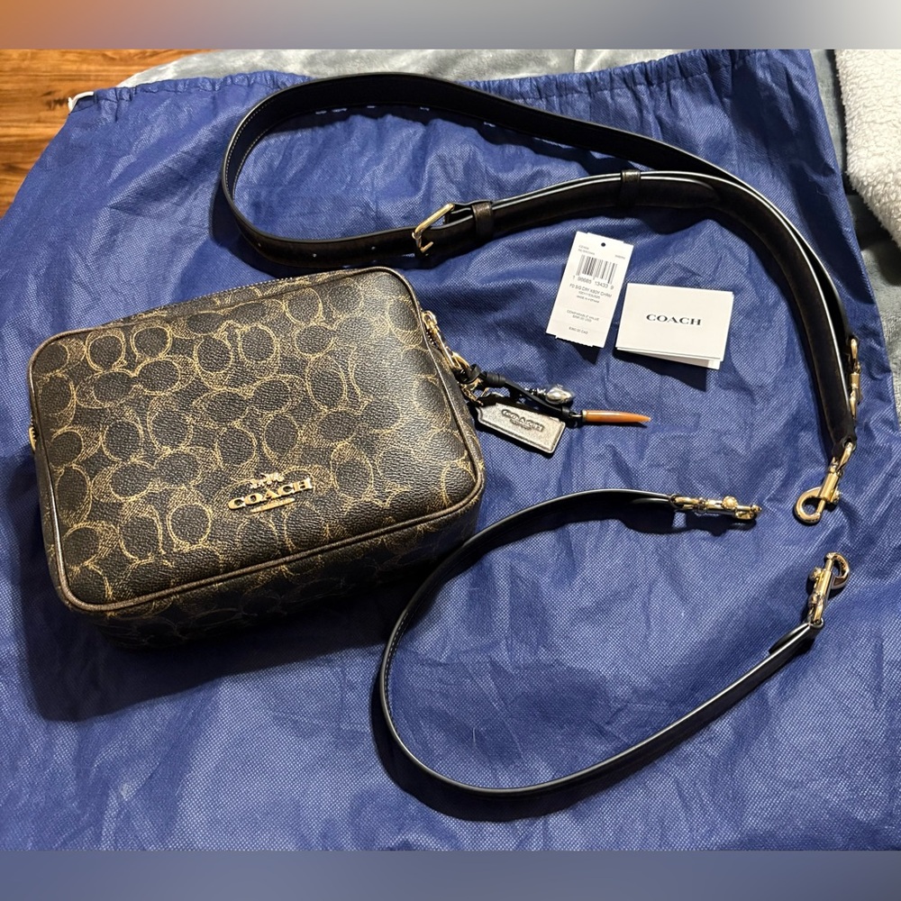 Coach Carey Signature  Crossbody (SOLD)